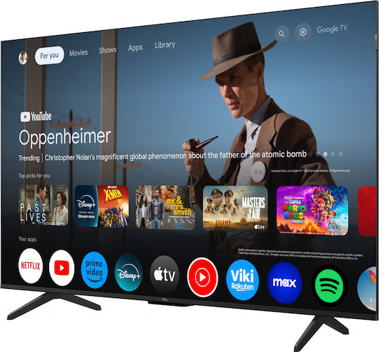 TCL Смарт Телевизор 50" 4K UHD QLED 50P79K HDR (2024)