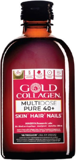 Gold Collagen Cu Vitamina C și Acid Hialuronic 300ml Pure