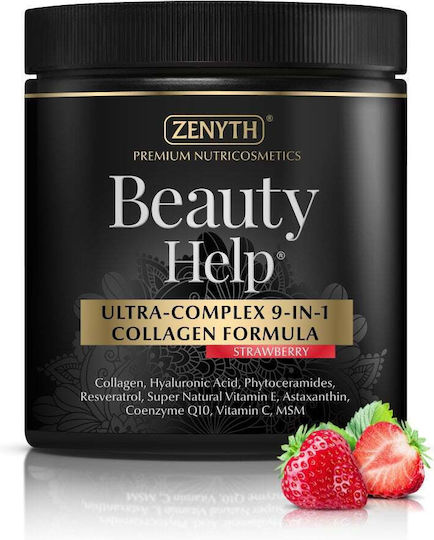 Zenyth Collagen 30mg 5IU with Vitamin C and Hyaluronic Acid 300g Strawberry
