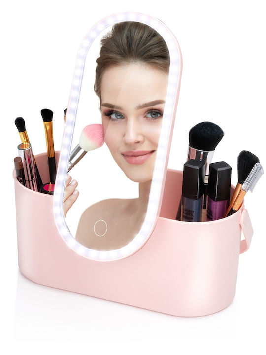 Reise-Beautycase mit LED-Spiegel