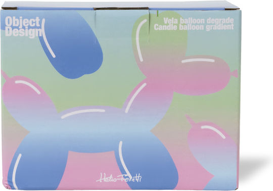Balloon Dog Sunrise Candle