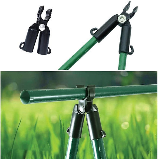 Grasher Adjustable Connectors Corner Type A Φ.16mm Plant Stakes 10 Pieces 104035