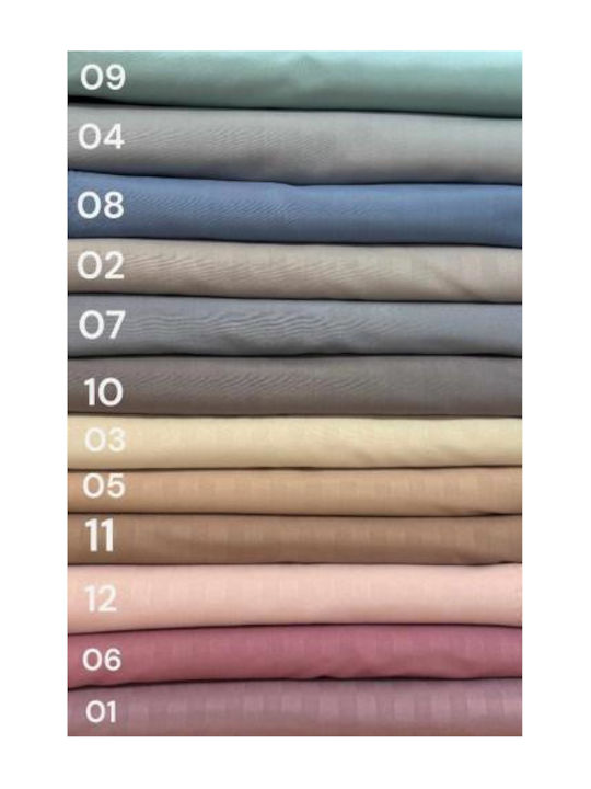 Linea Home Sheet Double 200x240cm. Soft Gray