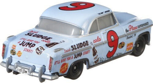 Mattel Disney Cars Slim Hood Car 1:55 For 3+ Years