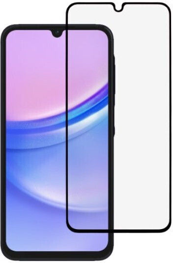Veason 0.2mm Full Glue Full Face Tempered Glass Black (Samsung Galaxy A15 4G, Samsung Galaxy A15 5G)