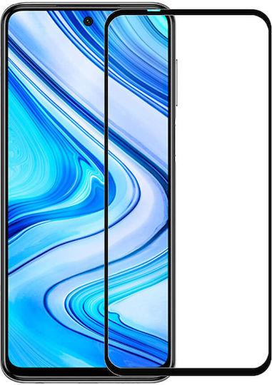 Full Glue Full Face Tempered Glass (Redmi Note 9)