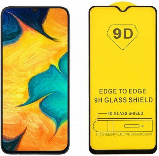 9D Full Face Tempered Glass Black (Galaxy A41)