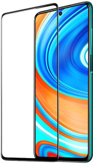 Пълно лепило Закалено стъкло за цялото лице (Redmi Note 9S / 9 Pro / 9 Pro Max)