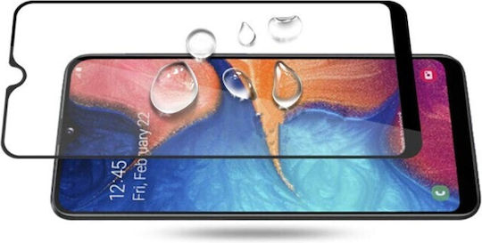 Black Vollkleber Vollflächig gehärtetes Glas (Galaxy A21s)