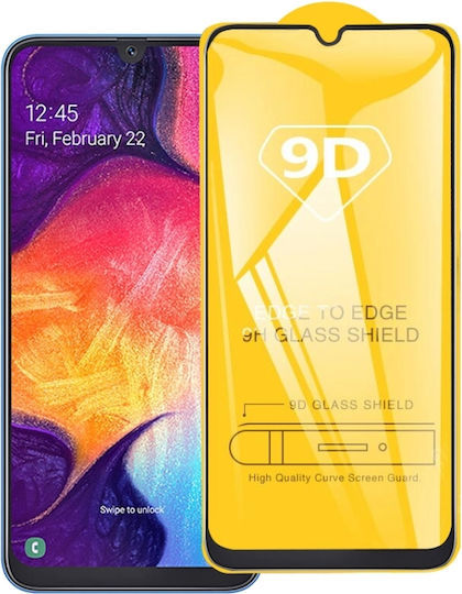 Full Glue Full Face Tempered Glass (Galaxy A20s)