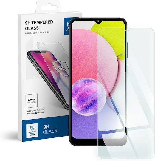 Blue Star Gehärtetes Glas (Galaxy A03s)