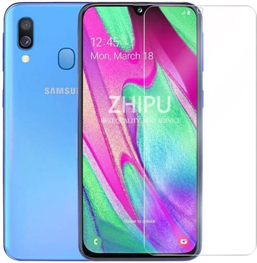 Full Face Tempered Glass (Galaxy A40)