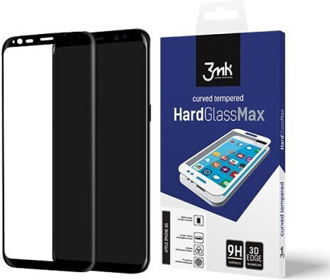 3MK HardGlass Max Full Face Tempered Glass (Galaxy S9)