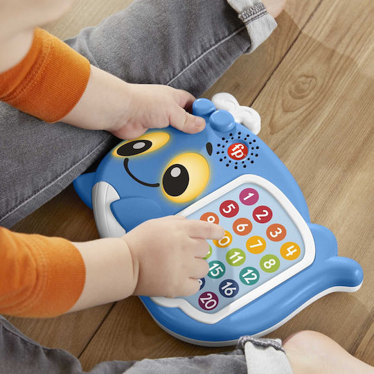 Fisher Price Jucărie pentru Bebeluși Interactive Whale Linkimals cu muzică pentru 18++ Luni