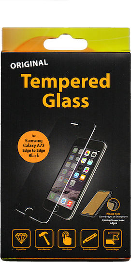TT Edge To Edge Gehärtetes Glas (Galaxy A72)