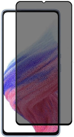 Full Glue Privacy Full Face Tempered Glass Μαύρο (Galaxy A13)