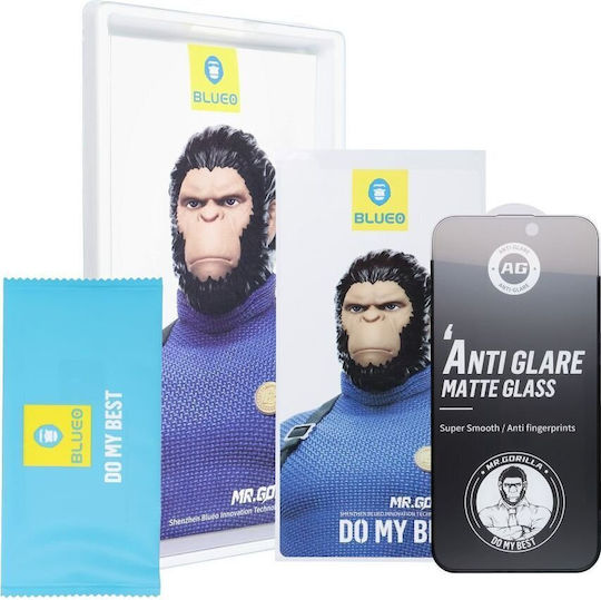 Strong Ματ Full Face Tempered Glass (iPhone 14 Plus / 13 Pro Max)