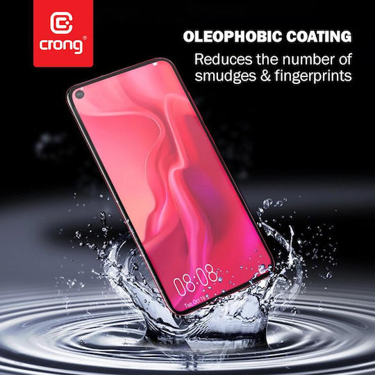 Crong 7D Nano Flexible Full Face Tempered Glass (Realme C11) CRG-7DNANO-RLMC11