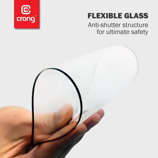 Crong 7D Nano Flexible Full Face Tempered Glass (Realme C11) CRG-7DNANO-RLMC11