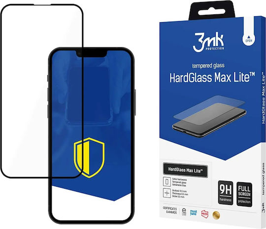 3MK HardGlass Max Lite Vollflächig gehärtetes Glas (iPhone 13 Pro Max)