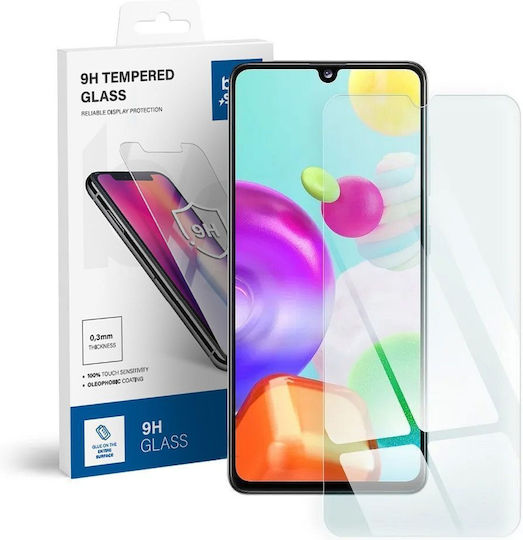 Blue Star Gehärtetes Glas (Galaxy A41)