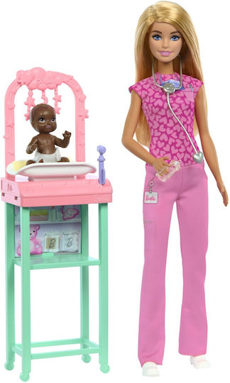Barbie Set Păpuși Pediatru Pentru 3+ Ani