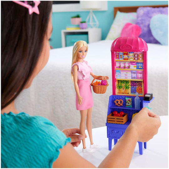 Barbie Malibu Set de păpuși Malibu la Piață pentru 3+ ani+ Ani (Diverse modele) 1 buc