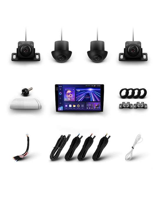 Teyes Автомобилна Аудио Система 2DIN (Блутут/USB/WiFi/GPS/Apple-Carplay/Android-Auto) с Тъчскрийн 9.5"