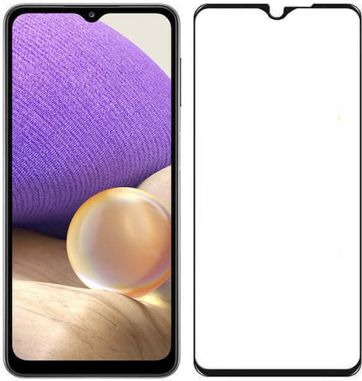 5D Full Glue Full Face Tempered Glass Μαύρο (Galaxy A32 5G)