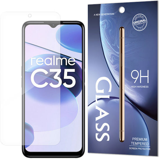 Realme Tempered Glass 10τμχ (Realme C35)