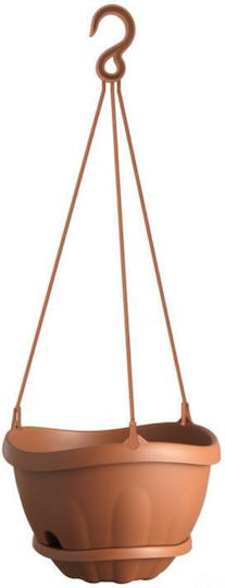 Bama Topf Kunststoff Light Terracotta 28x28x20cm.