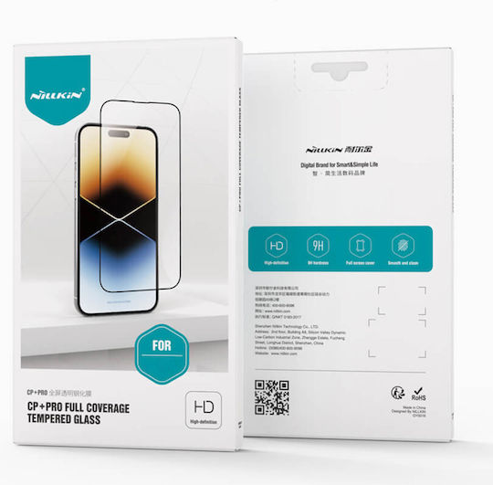 Nillkin CP+ Pro 2.5D Vollflächig gehärtetes Glas Schwarz (Redmi 10C) 57983109899
