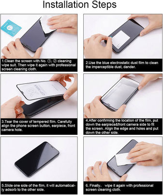 Nillkin CP+ Pro 2.5D Vollflächig gehärtetes Glas Schwarz (Redmi 10C) 57983109899