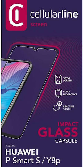 Cellular Line Full Face Tempered Glass (Huawei P Smart S)