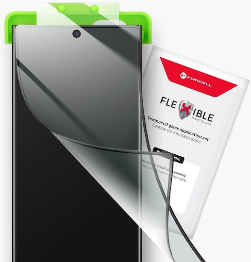 Forcell Flexible Nano 5D Tempered Glass Black (iPhone 12 / 12 Pro)