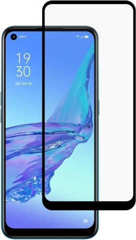 5D Keramik Vollkleber Vollflächig gehärtetes Glas Schwarz (Galaxy A53)