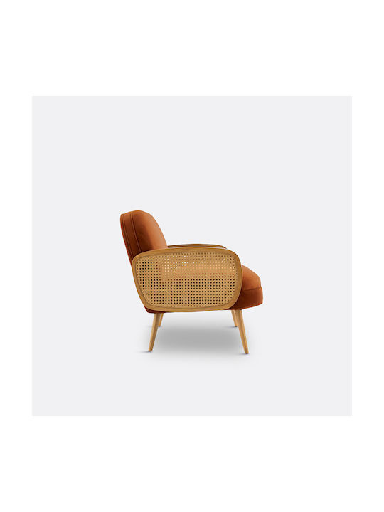 Doppelsitzer Sofa Orange 127x86x81cm