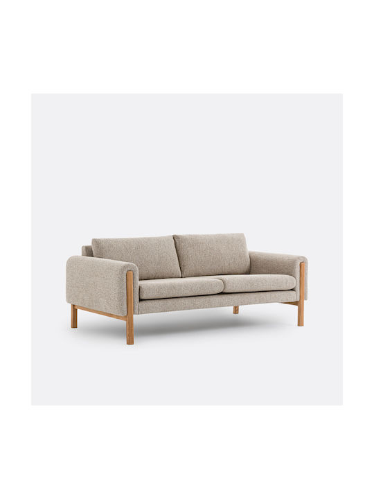 Canapea Cu Trei Locuri Bej 193x84x84cm