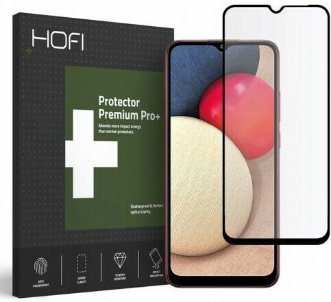 Hofi Pro+ Black 3D Full Face Tempered Glass (Galaxy A03s)