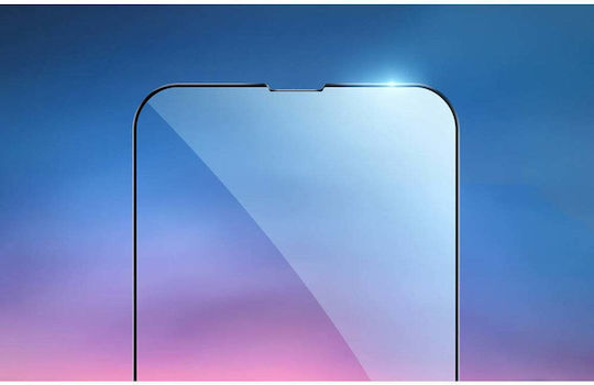 Baseus Porcelain 0.3mm Vollflächig gehärtetes Glas 2Stück Schwarz (iPhone 13 Pro Max) SGQP030201