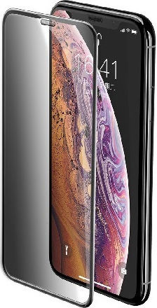 Поверителност Закалено стъкло за цялото лице Черен (iPhone 11 Pro Max)