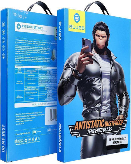 5D Tempered Glass Μαύρο (Samsung Galaxy A36 5G)