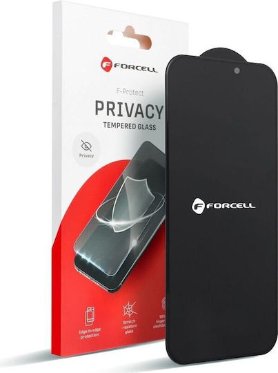Forcell Privacy Tempered Glass Black (iPhone SE 2022 / 2020 / 8 / 7)