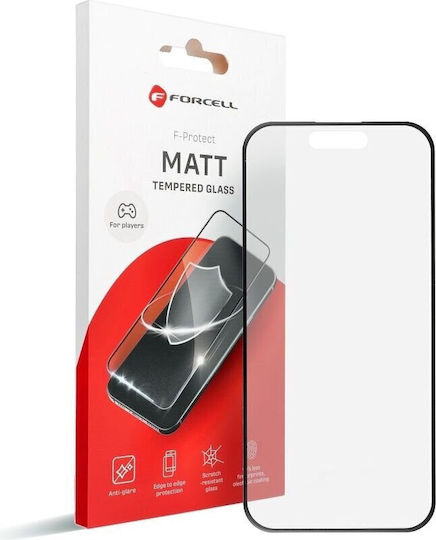 Matte Tempered Glass Black (iPhone 15 Pro Max)