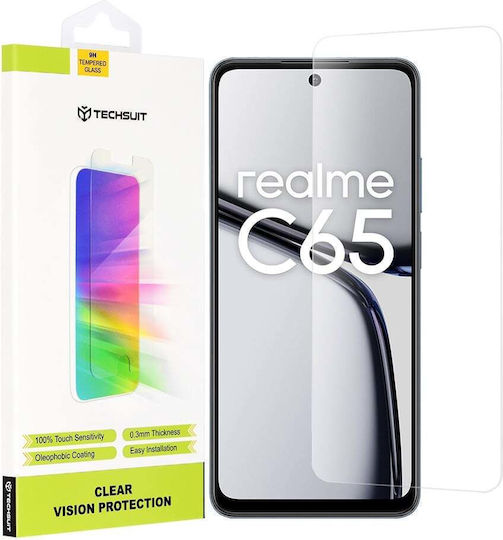 Techsuit Tempered Glass (Realme C65)