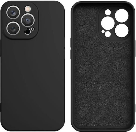 Hurtel Back Cover Σιλικόνης Μαύρο (Galaxy S25 Edge)