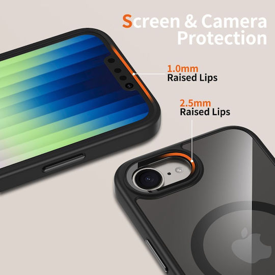 Tech-Protect Magmat Задна корица Пластмаса 2мм Черен (Nothing Phone (3a) Pro)