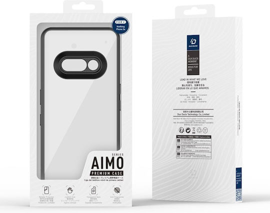 Dux Ducis Aimo Series Back Cover Plastic / Silicone Transparent (Nothing Phone (3a))