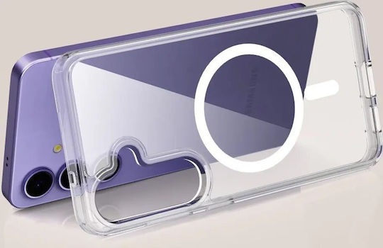 Tech-Protect Flexair Hybrid Umschlag Rückseite Silikon / Kunststoff Transparent (Galaxy S25 Edge)