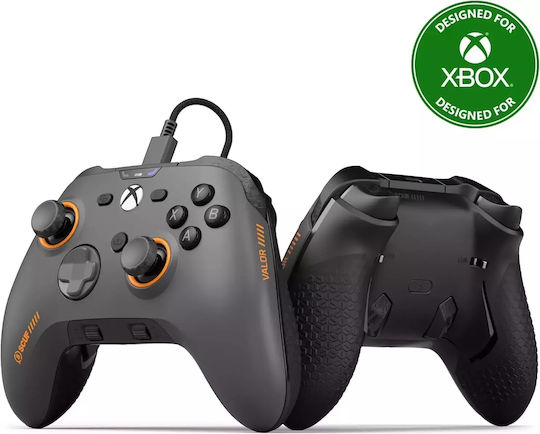 SCUF Valor Pro Verkabeltes Gamepad mit Hall-Effekt-Sticks für PC / Xbox One / Xbox-Serie Grau